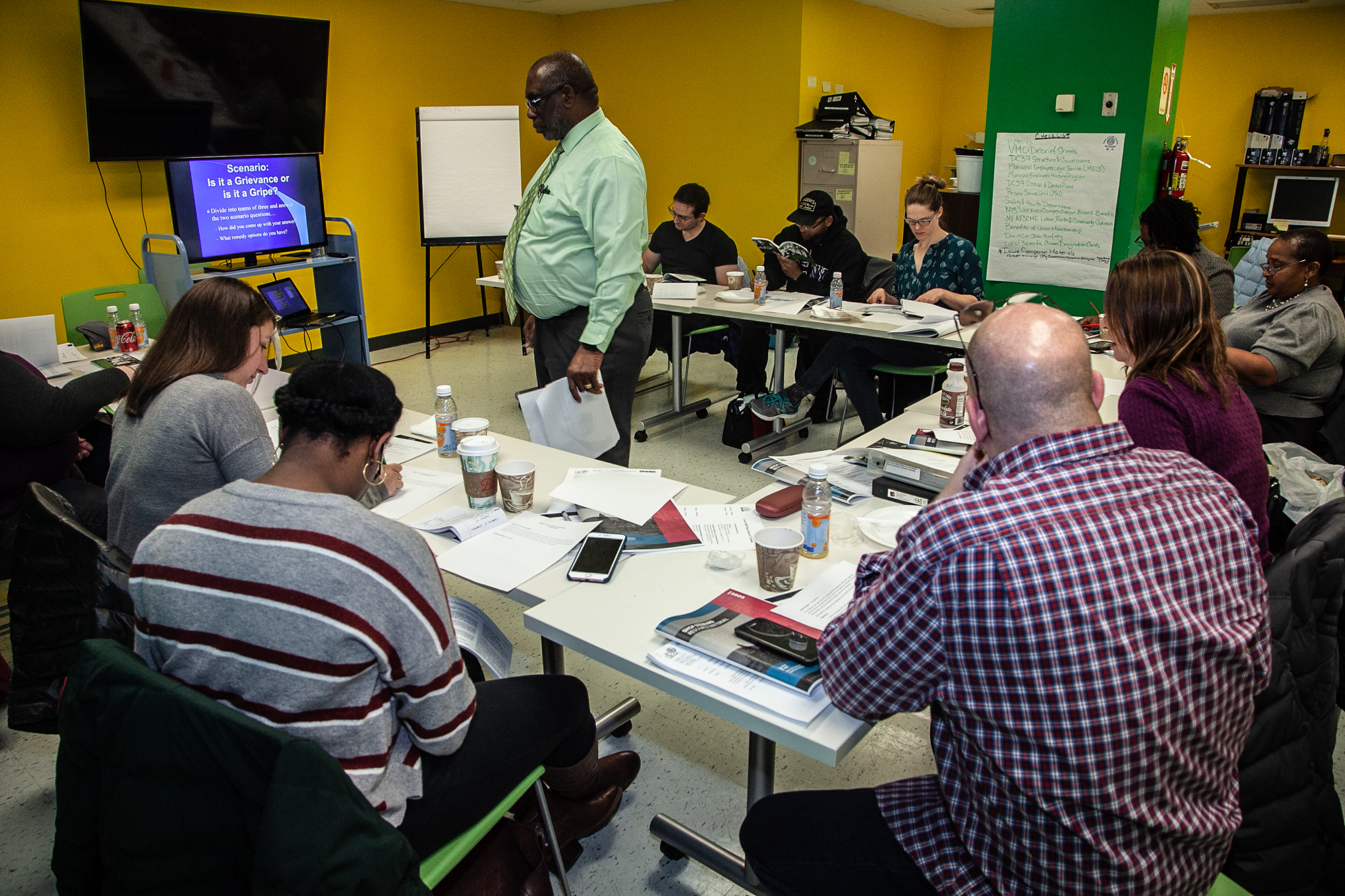 Shop Stewards Trained for Key Role in Union Building at Local 3005
